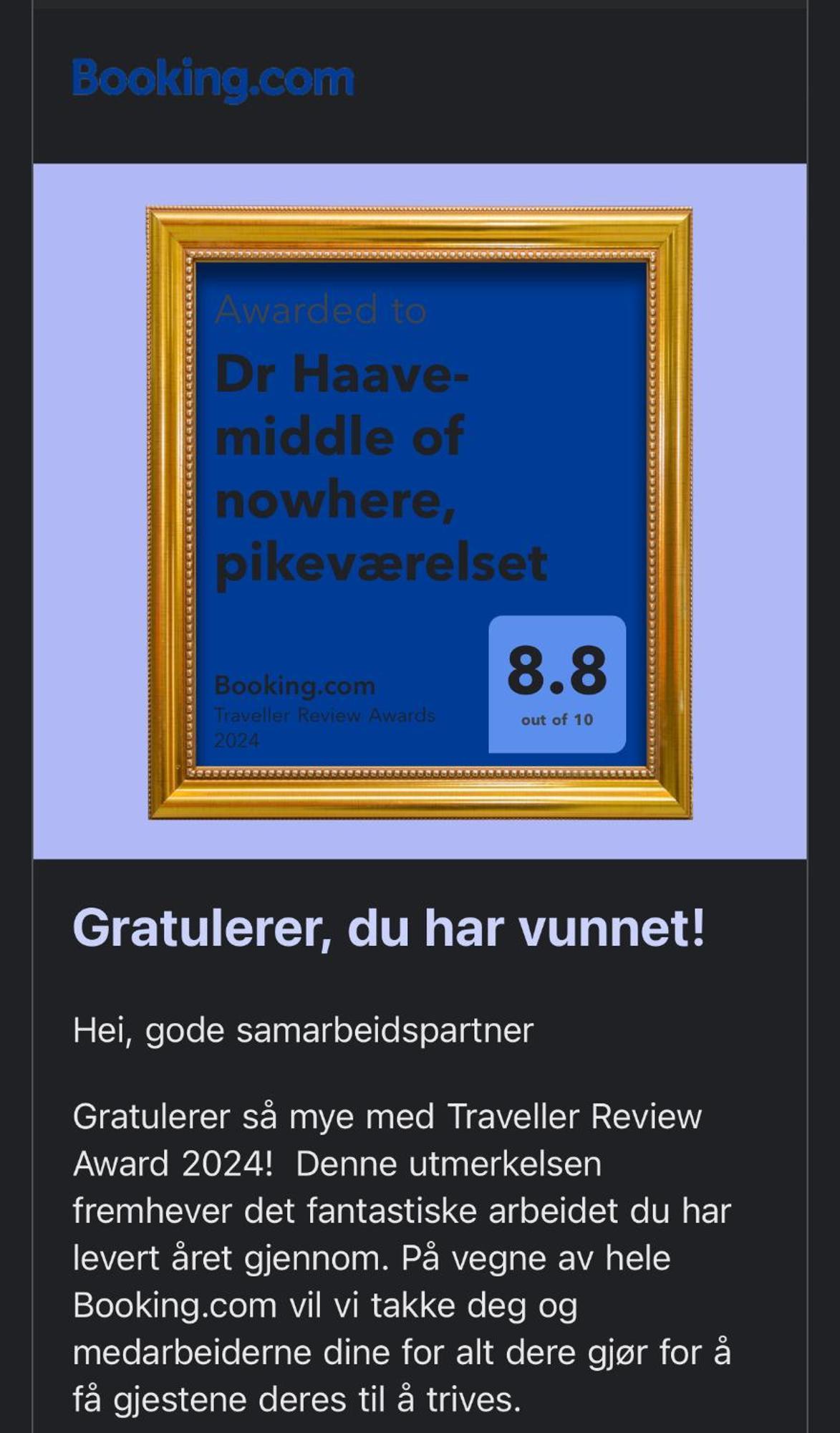 Dr Haave- Middle Of Nowhere, Pikevaerelset Sand  Kültér fotó